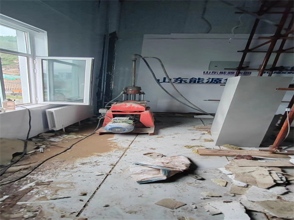 灵武地基基础下沉墙体裂缝加固注浆顶升施工